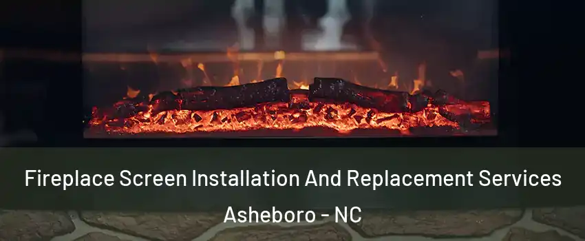  Fireplace Screen Installation And Replacement Services Asheboro - NC
