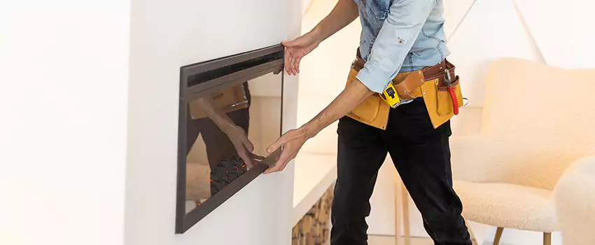 Metal Fireplace Installation in Asheboro, North Carolina