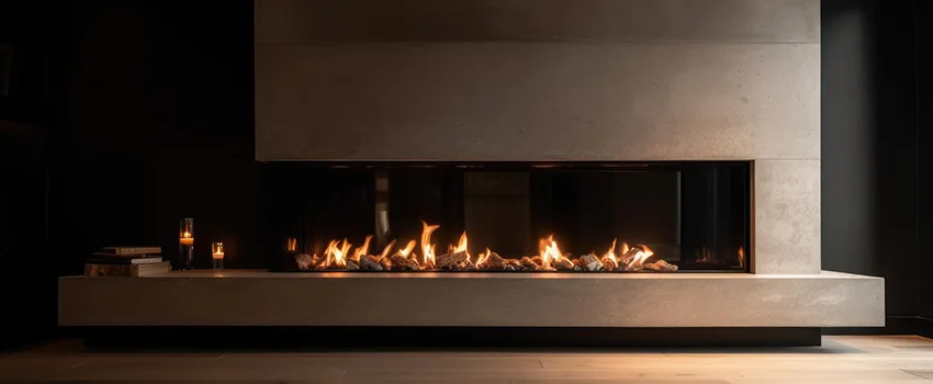 Gas Fireplace Ember Bed Design Services in Asheboro, North Carolina