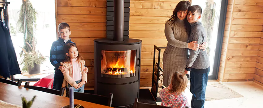Morso Cast Iron Fireplace Insert Installation in Asheboro, North Carolina