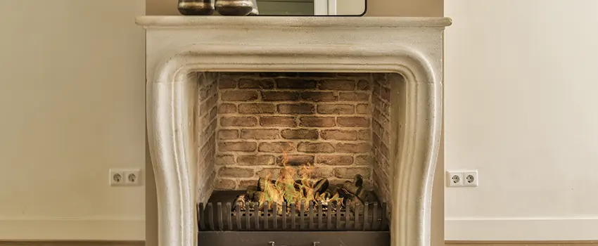 Vintage-style Fireplace Redesign in Asheboro, North Carolina