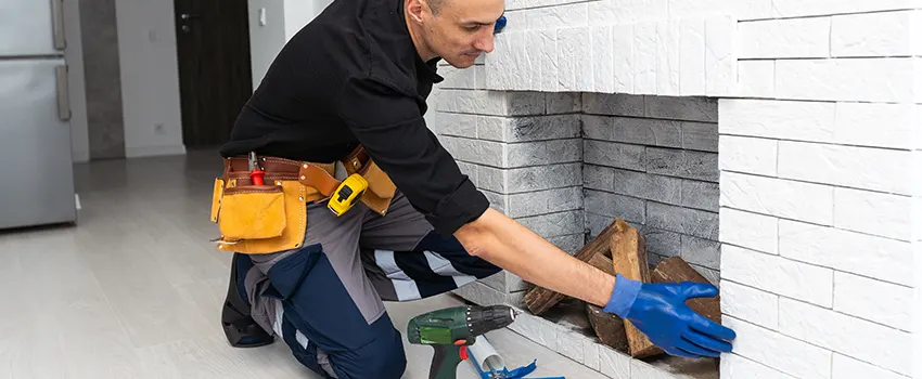 Fireplace Damaged Damper Frame Repair Services in Asheboro, North Carolina